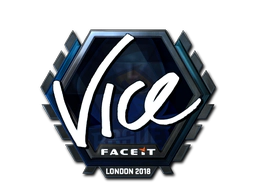 Sticker | vice (Foil) | London 2018 image
