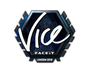 Sticker | vice (Foil) | London 2018 image