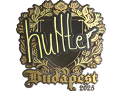 Sticker | huNter- (Gold) | Budapest 2025 image