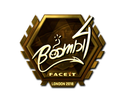Sticker | Boombl4 (Gold) | London 2018 image