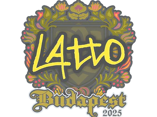 Sticker | latto | Budapest 2025