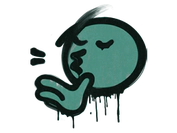 Sealed Graffiti | Chef Kiss (Frog Green) image