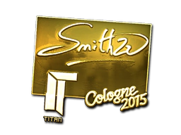 Sticker | SmithZz (Gold) | Cologne 2015 image