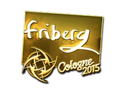 Sticker | friberg (Gold) | Cologne 2015 image