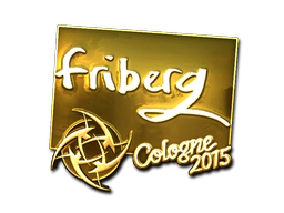 Sticker | friberg (Gold) | Cologne 2015 image
