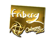 Sticker | friberg (Gold) | Cologne 2015 image
