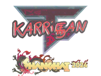 Sticker | karrigan (Holo) | Shanghai 2024 image
