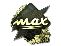 Sticker | max (Gold) | Rio 2022 image