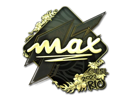 Sticker | max (Gold) | Rio 2022 image