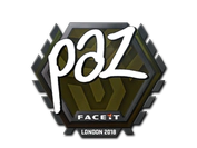 Sticker | paz | London 2018 image