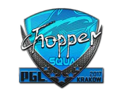 Sticker | chopper | Krakow 2017 image