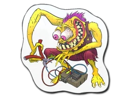 Sticker | Yellow Bombster image