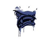 Sealed Graffiti | Rage Mode (SWAT Blue) image