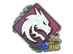 Sticker | Team Spirit (Glitter) | Rio 2022 image