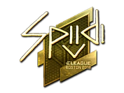 Sticker | Spiidi (Gold) | Boston 2018 image
