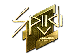 Sticker | Spiidi (Gold) | Boston 2018 image