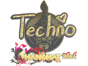 Sticker | Techno4K (Glitter) | Shanghai 2024 image