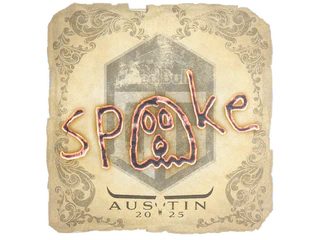 Sticker | spooke | Austin 2025