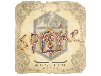 Sticker | spooke | Austin 2025 image