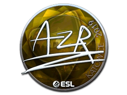 Sticker | AZR (Foil) | Katowice 2019 image