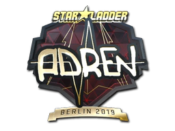 Sticker | AdreN (Gold) | Berlin 2019 image
