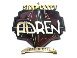 Sticker | AdreN (Gold) | Berlin 2019 image