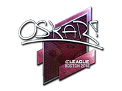 Sticker | oskar (Foil) | Boston 2018 image