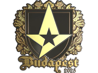 Sticker | Astralis (Gold) | Budapest 2025 image
