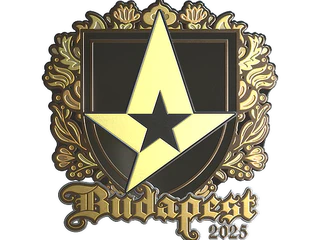 Sticker | Astralis (Gold) | Budapest 2025