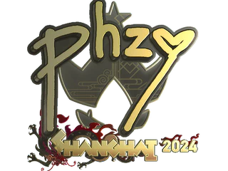 Sticker | phzy (Gold) | Shanghai 2024