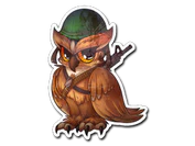 Sticker | Warowl image