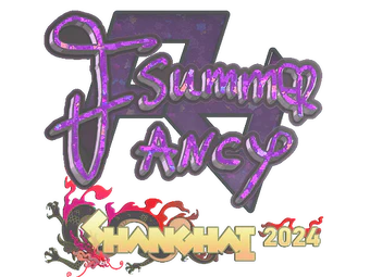 Sticker | Summer (Glitter) | Shanghai 2024 image