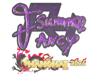 Sticker | Summer (Glitter) | Shanghai 2024