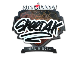 Sticker | speed4k (Foil) | Berlin 2019 image