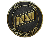 Patch | Natus Vincere (Gold) | Stockholm 2021 image