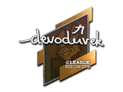 Sticker | devoduvek | Boston 2018 image