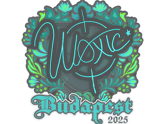 Sticker | woxic | Budapest 2025 image