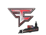 Sticker | FaZe Clan (Holo) | Stockholm 2021 image