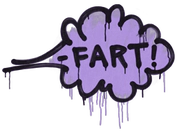 Sealed Graffiti | Fart (Violent Violet) image