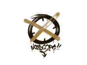 Sealed Graffiti | Noscope (Desert Amber) image