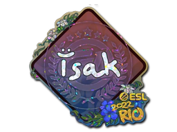 Sticker | isak (Glitter) | Rio 2022 image