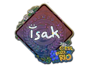 Sticker | isak (Glitter) | Rio 2022 image