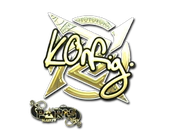 Sticker | k0nfig (Gold) | Paris 2023 image