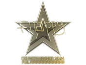 Sticker | floppy (Gold) | Copenhagen 2024 image