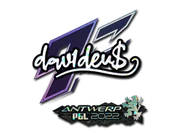 Sticker | dav1d (Glitter) | Antwerp 2022 image