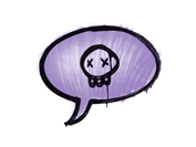 Sealed Graffiti | Death Sentence (Violent Violet) image