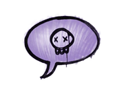 Sealed Graffiti | Death Sentence (Violent Violet) image