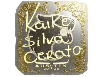 Sticker | KSCERATO (Gold) | Austin 2025 image