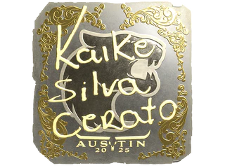 Sticker | KSCERATO (Gold) | Austin 2025