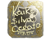Sticker | KSCERATO (Gold) | Austin 2025 image